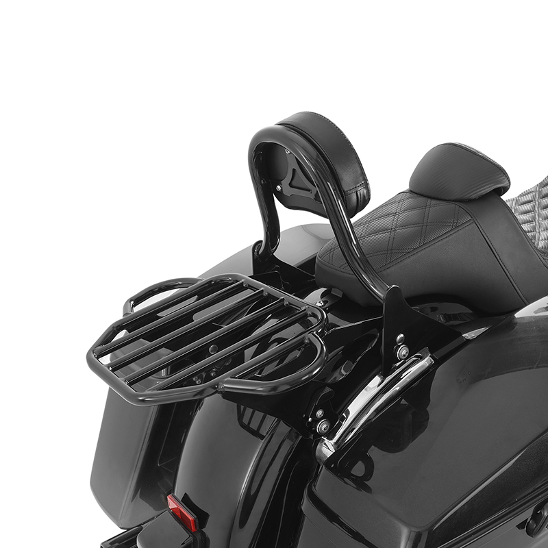 The installation locations of Luggage Rack and Passenger Backrest