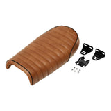 TCMT Flat Brat Vintage Saddle Cafe Racer Seat Fit For Honda Suzuki Yamaha - TCMT