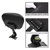 TCMT Plug-In Driver Rider Backrest Pad Fit For Harley Touring '97-'26