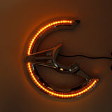 TCMT Brake Rotor Covers LED Light Fit For Honda Goldwing GL1800 '18-'25