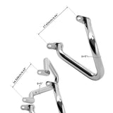 TCMT Vivid Black Saddlebag Support Guards Fit For Harley Sport Glide '18-'25 - TCMT