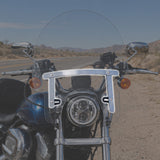 TCMT 39mm Forks Windshield Mount Bracket Kit Fit For Harley Dyna Sportster