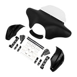TCMT Front Batwing Outer Fairing with Windshield Mounting Brackets Hardwares Fit For Harley