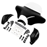 TCMT Front Batwing Outer Fairing with Windshield Mounting Brackets Hardwares Fit For Harley