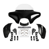 TCMT Front Batwing Outer Fairing with Windshield Mounting Brackets Hardwares Fit For Harley