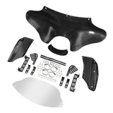 TCMT Front Batwing Outer Fairing with Windshield Mounting Brackets Hardwares Fit For Harley
