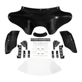 TCMT Front Batwing Outer Fairing with Windshield Mounting Brackets Hardwares Fit For Harley