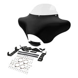 TCMT Front Batwing Outer Fairing with Windshield Mounting Brackets Hardwares Fit For Harley