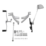 TCMT Driver FootPegs Bracket Brake Lever Pedal Fit For Harley Street Bob '18-'23