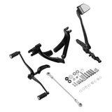 TCMT Driver FootPegs Bracket Brake Lever Pedal Fit For Harley Street Bob '18-'23