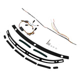 TCMT LED Windshield Trim Turn Signals Fit For Harley Electra Street Tri Glide '14-'24 - TCMT