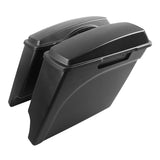 TCMT 5" Stretched Hard Saddlebags without Hardware Fit For Harley Touring '93-'13