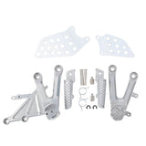TCMT Driver Rider Foot Pegs Footrests Bracket Fit For Honda CBR1000RR '04-'07 - TCMT