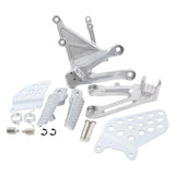 TCMT Driver Rider Foot Pegs Footrests Bracket Fit For Honda CBR1000RR '04-'07 - TCMT