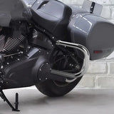 TCMT Vivid Black Saddlebag Support Guards Fit For Low Rider S FXLRS '20-'25 - TCMT