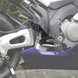 TCMT Driver Rider Foot Pegs Footrests Bracket Fit For Honda CBR1000RR '04-'07 - TCMT