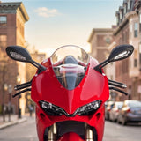 TCMT Turn Signal Integrated Rear View Side Mirrors Fit For DUCATI '15-'20