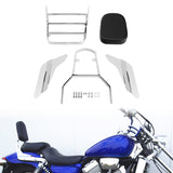 TCMT Sissy Bar Backrest w/ Luggage Rack For Honda Magna VF750 '94-'03 VF250 '95-'06 - TCMT