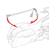 TCMT Trunk Wiring Harness Fit For Harley Touring '14-'23 - TCMT