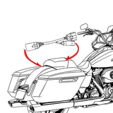 TCMT Trunk 12Pin to 6Pin Wire Harness Adapter Fit For Harley Touring '23.5-'25 - TCMT