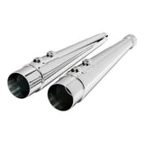 TCMT 4" Megaphone Slip-On Mufflers Exhaust Fit For Harley Touring 2017-2022 - TCMTMOTOR