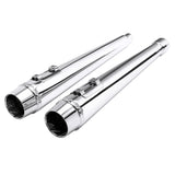 TCMT 4" Megaphone Slip-On Mufflers Exhaust Fit For Harley Touring 2017-2022 - TCMTMOTOR