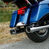 TCMT 4" Megaphone Slip-On Mufflers Exhaust Fit For Harley Touring 2017-2022 - TCMTMOTOR