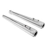 TCMT 4" Megaphone Slip-On Mufflers Exhaust Fit For Harley Touring 2017-2022 - TCMTMOTOR
