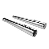 TCMT 4" Megaphone Slip-On Mufflers Exhaust Fit For Harley Touring 2017-2022 - TCMTMOTOR