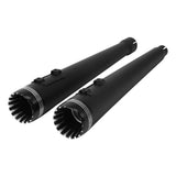 TCMT 4" Megaphone Slip-On Mufflers Exhaust Fit For Harley Touring 2017-2022 - TCMTMOTOR