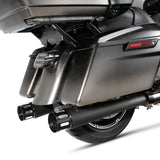 TCMT 4" Megaphone Slip-On Mufflers Exhaust Fit For Harley Touring 1995-2016 - TCMTMOTOR