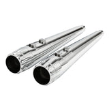 TCMT 4" Megaphone Slip-On Mufflers Exhaust Fit For Harley Touring 1995-2016 - TCMTMOTOR