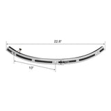 TCMT LED Windshield Trim Turn Signals Fit For Harley Electra Street Tri Glide '14-'24 - TCMT