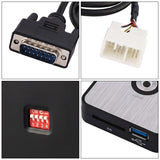 TCMT Digital CD MP3 Music Changer Player Media Fit For Honda Goldwing GL1800 '01-'11 - TCMT