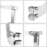 TCMT 39mm Forks Windshield Mount Bracket Kit Fit For Harley Dyna Sportster