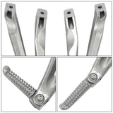 TCMT Passenger Foot Pegs Footrest Bracket Set Fit For Yamaha YZF R1 '04-'08 - TCMT