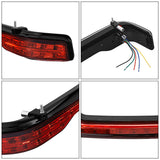 TCMT King/Chopped Trunk LED Brake Turn Tail Light Lamp For Harley Touring '14-'25