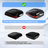 TCMT King/Chopped Trunk LED Brake Turn Tail Light Lamp For Harley Touring '14-'25