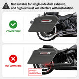TCMT Saddlebags Conversion Brackets Kit Fit For Harley Softail '84-'17