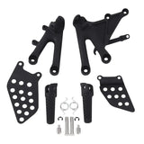 TCMT Driver Rider Foot Pegs Footrests Bracket Fit For Honda CBR1000RR '04-'07 - TCMT