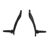 TCMT Rear Passenger Foot Pegs Bracket Silver Fit For Kawasaki Ninja ZX6R '09-'25 - TCMT