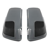 TCMT 4" Stretched Hard Saddlebags 5"x7" CVO Speaker Lids Fit For Harley Touring '14-'24