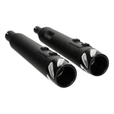 TCMT 4" Slip On Straight Mufflers Exhaust Pipe Fit For Harley Touring '17-'24 - TCMT