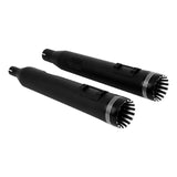 TCMT 4" Megaphone Slip-On Muffler Exhaust Pipes Fit For Harley Touring '17-'24 - TCMT