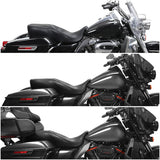 TCMT Rider & Passenger Two Up Seat Fit For Harley Touring '09-'23