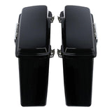 TCMT Hard Saddlebags W/Latch Fit For Harley Touring '93-'13
