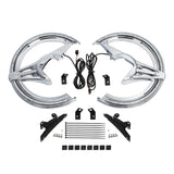 TCMT Brake Rotor Covers LED Light Fit For Honda Goldwing GL1800 '18-'25