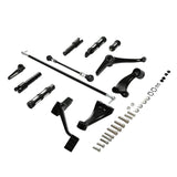 TCMT Forward Controls Footpegs Levers Linkages Fit For Harley Sportster XL 883 1200 '04-'13 #4