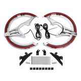TCMT Brake Rotor Covers LED Light Fit For Honda Goldwing GL1800 '18-'25