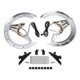 TCMT Brake Rotor Covers LED Light Fit For Honda Goldwing GL1800 '18-'25
